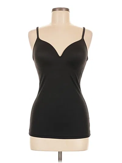 Pre-owned Unbranded Tank Top Black Strapless Neckline Tops