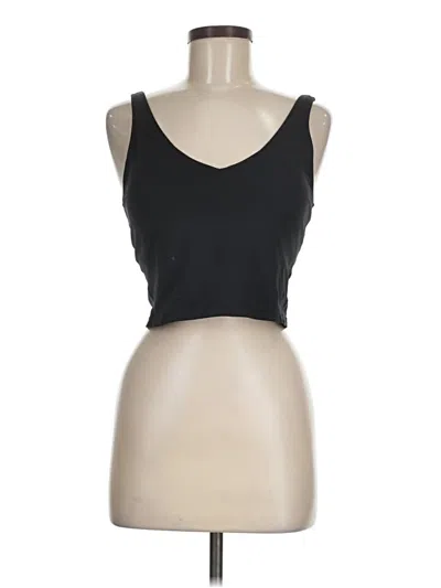 Pre-owned Unbranded Tank Top Black Strapless Neckline Tops