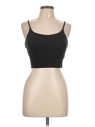 Pre-owned Unbranded Tank Top Black Strapless Neckline Tops