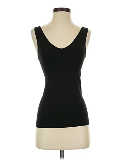 Pre-owned Unbranded Tank Top Black Strapless Neckline Tops