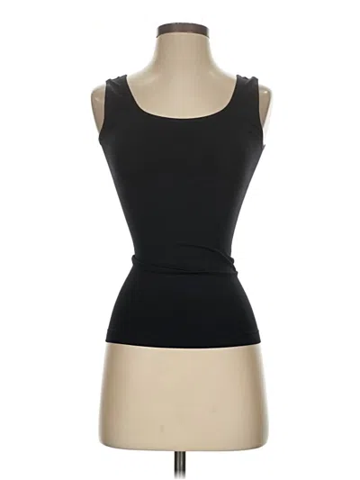 Pre-owned Unbranded Tank Top Black Strapless Neckline Tops