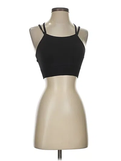 Pre-owned Unbranded Tank Top Black Strapless Neckline Tops