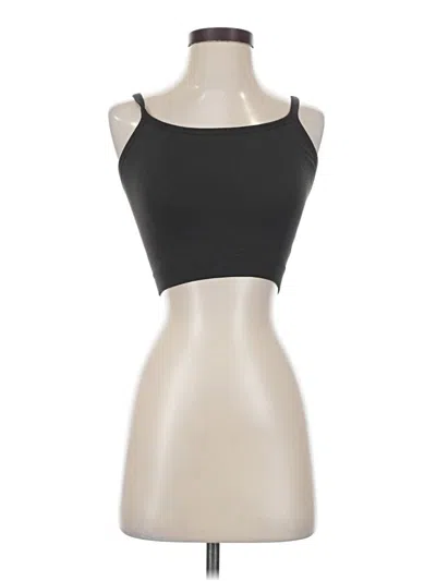 Pre-owned Unbranded Tank Top Black Strapless Neckline Tops