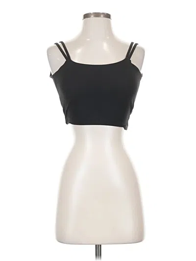 Pre-owned Unbranded Tank Top Black Strapless Neckline Tops