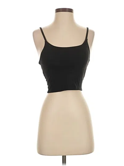Pre-owned Unbranded Tank Top Black Strapless Neckline Tops