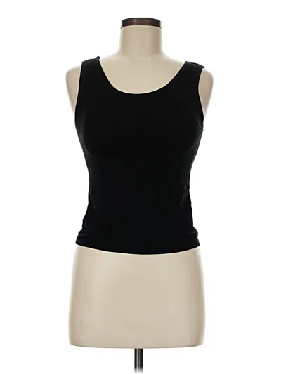 Pre-owned Unbranded Tank Top Black Strapless Neckline Tops