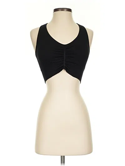 Pre-owned Unbranded Tank Top Black Strapless Neckline Tops