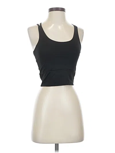 Pre-owned Unbranded Tank Top Black Strapless Neckline Tops