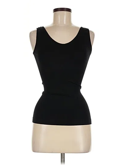 Pre-owned Unbranded Tank Top Black Strapless Neckline Tops