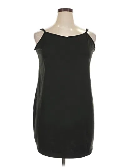Pre-owned Unbranded Tank Top Black Strapless Neckline Tops