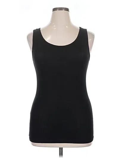 Pre-owned Unbranded Tank Top Black Strapless Neckline Tops