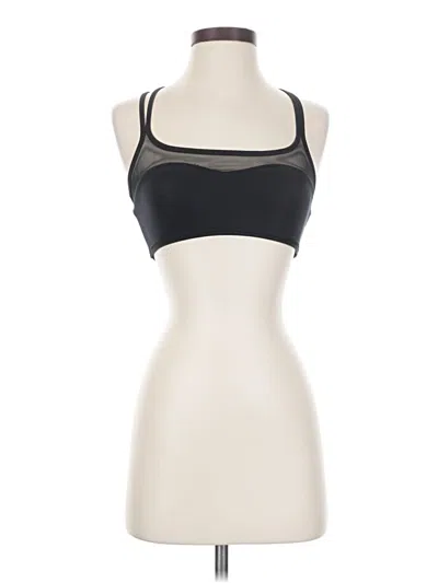 Pre-owned Unbranded Tank Top Black Strapless Neckline Tops