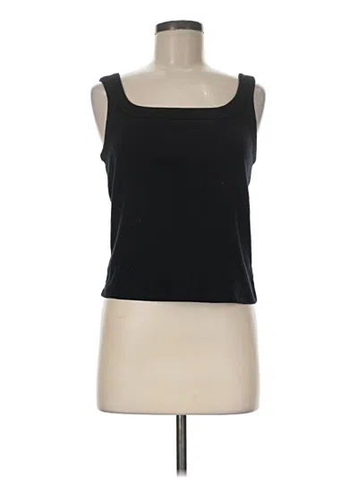 Pre-owned Unbranded Tank Top Black Strapless Neckline Tops