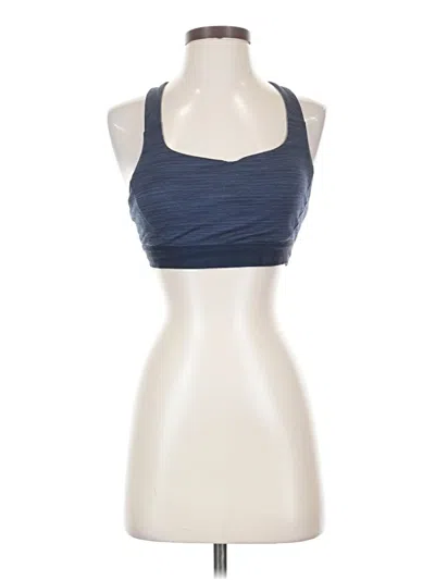Pre-owned Unbranded Tank Top Blue Halter Neckline Tops