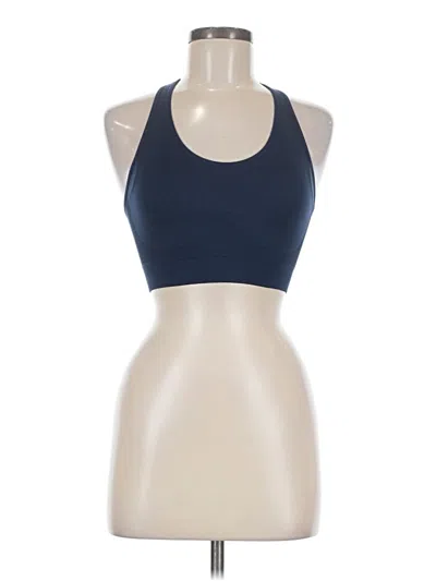 Pre-owned Unbranded Tank Top Blue Halter Neckline Tops