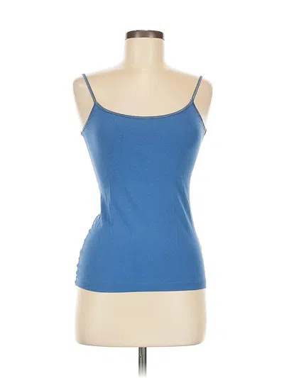 Pre-owned Unbranded Tank Top Blue Strapless Neckline Tops