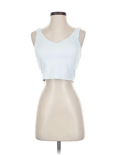 Pre-owned Unbranded Tank Top Blue Strapless Neckline Tops