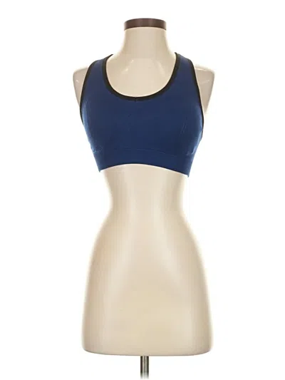 Pre-owned Unbranded Tank Top Blue Strapless Neckline Tops
