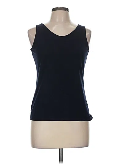 Pre-owned Unbranded Tank Top Blue Strapless Neckline Tops