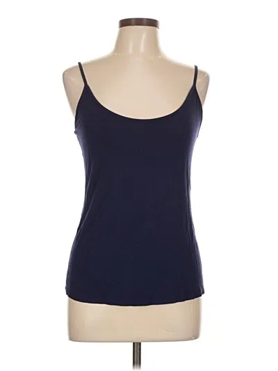 Pre-owned Unbranded Tank Top Blue Strapless Neckline Tops