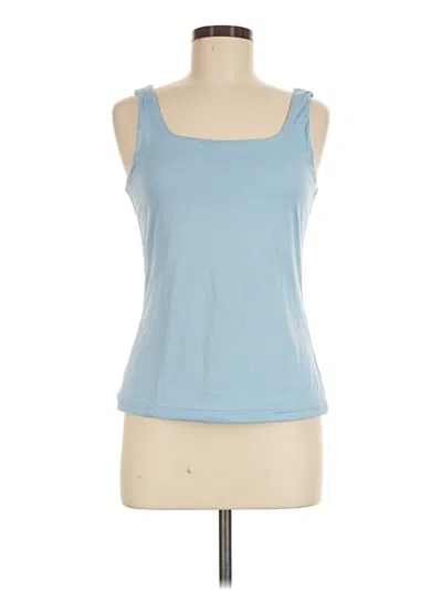 Pre-owned Unbranded Tank Top Blue Strapless Neckline Tops