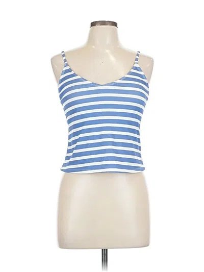 Pre-owned Unbranded Tank Top Blue Sweetheart Neckline Tops