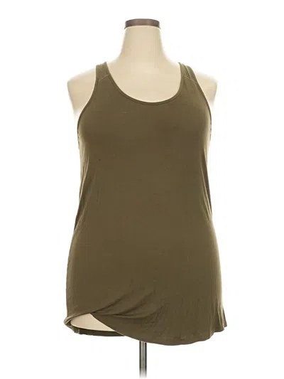 Pre-owned Unbranded Tank Top Brown Halter Neckline Tops