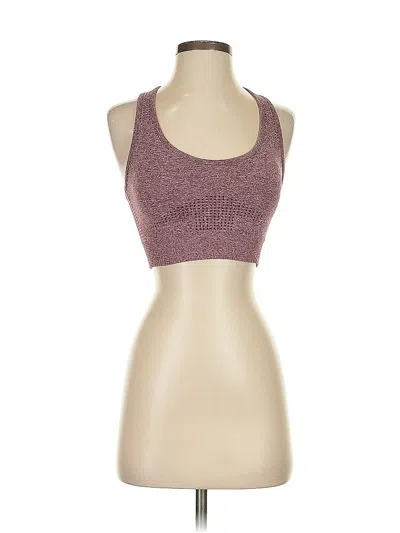 Pre-owned Unbranded Tank Top Burgundy Halter Neckline Tops