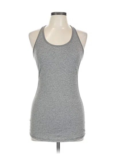 Pre-owned Unbranded Tank Top Gray Halter Neckline Tops