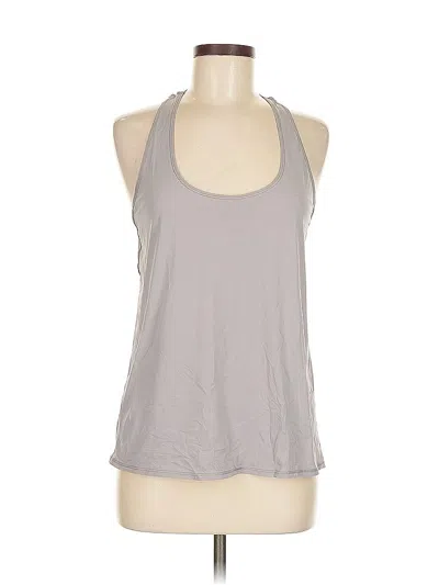 Pre-owned Unbranded Tank Top Gray Halter Neckline Tops