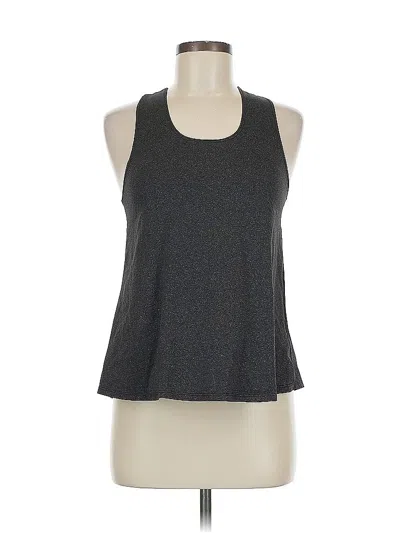 Pre-owned Unbranded Tank Top Gray Halter Neckline Tops