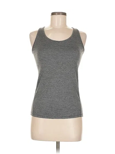 Pre-owned Unbranded Tank Top Gray Halter Neckline Tops