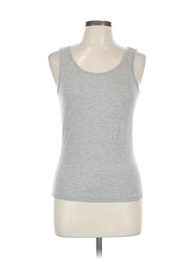 Pre-owned Unbranded Tank Top Gray Halter Neckline Tops