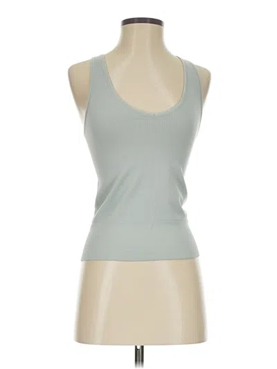 Pre-owned Unbranded Tank Top Gray Halter Neckline Tops