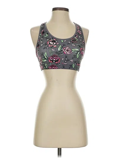Pre-owned Unbranded Tank Top Gray Halter Neckline Tops
