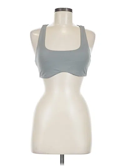 Pre-owned Unbranded Tank Top Gray Halter Neckline Tops