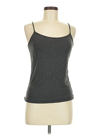 Pre-owned Unbranded Tank Top Gray Halter Neckline Tops