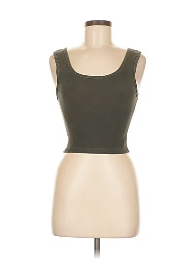 Pre-owned Unbranded Tank Top Gray Strapless Neckline Tops