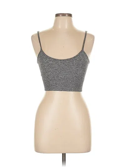 Pre-owned Unbranded Tank Top Gray Strapless Neckline Tops