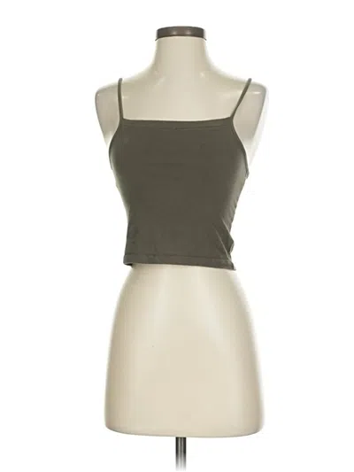 Pre-owned Unbranded Tank Top Gray Strapless Neckline Tops