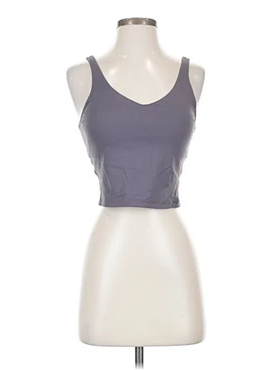 Pre-owned Unbranded Tank Top Gray Strapless Neckline Tops