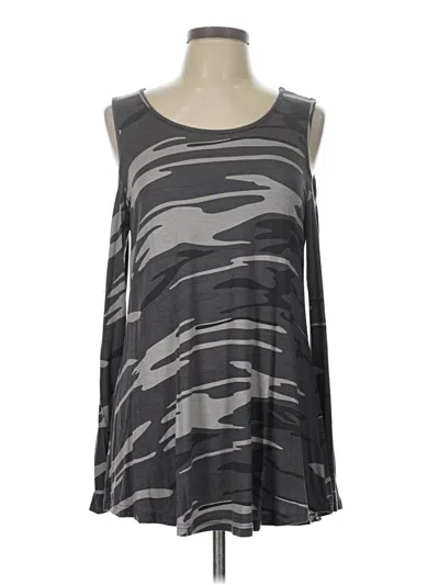 Pre-owned Unbranded Tank Top Gray Strapless Neckline Tops
