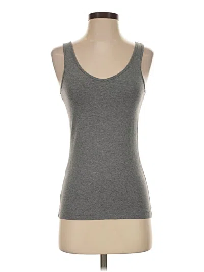 Pre-owned Unbranded Tank Top Gray Strapless Neckline Tops