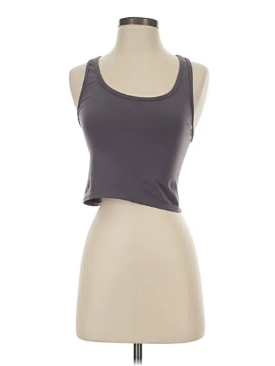 Pre-owned Unbranded Tank Top Gray Strapless Neckline Tops