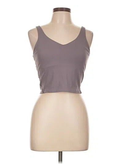 Pre-owned Unbranded Tank Top Gray Strapless Neckline Tops