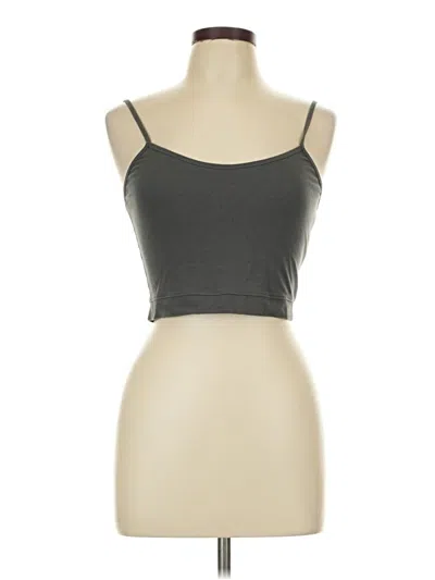 Pre-owned Unbranded Tank Top Gray Strapless Neckline Tops