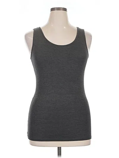 Pre-owned Unbranded Tank Top Gray Strapless Neckline Tops
