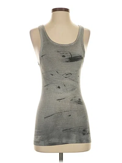 Pre-owned Unbranded Tank Top Gray Strapless Neckline Tops