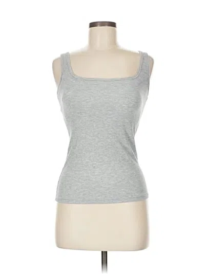 Pre-owned Unbranded Tank Top Gray Sweetheart Neckline Tops