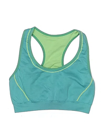 Pre-owned Unbranded Kids' Tank Top Green Halter Neckline Tops